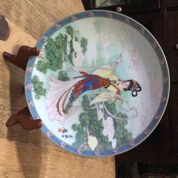 Fine China decoration Plate #9 - Picture 1 of 5